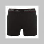 Lonsdale "Boxerky" čierne, 95%bavlna, 5%elastan 